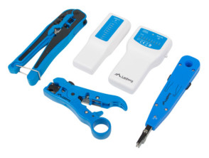 Añadir a la cesta Kit Herramientas RED LAN Tester Crimpadora AZUL Estuche 5 unidades Kit Herramientas RED LAN Tester Crimpadora AZUL Estuche 5 unidades