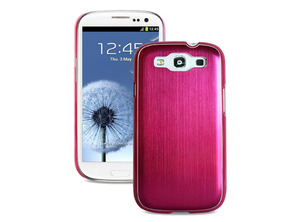 Carcasa Metálica Rosa para Samsung Galaxy S3 Puro