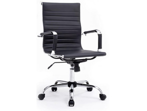 Silla de Oficina Equip Respaldo Medio Negro