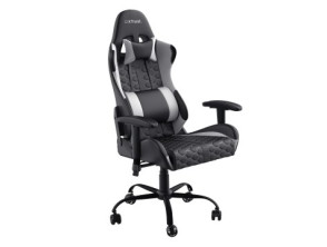Silla Gamer Trust GXT 708 Giratoria 360 Resto Gaming - Elevador de Gas Clase 4 y Respaldo Ajustable