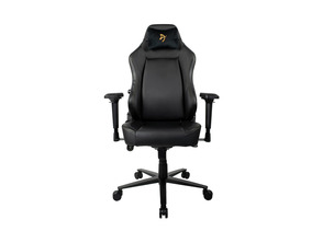 Silla Gaming Arozzi Primo PU Black - Gold Logo