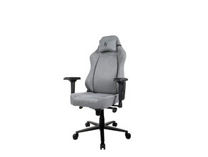 Silla Gaming Arozzi Primo Woven Fabric Grey-Black Logo