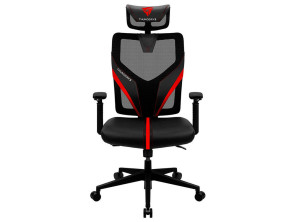Silla Gaming Ergonomica ThunderX3 YAMA 1 - Negro/Rojo