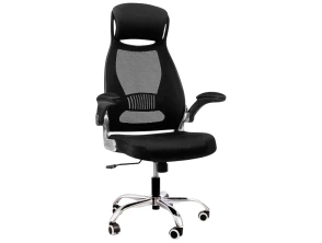 Silla de Oficina Powerbasics W2003 Negro - Reposabrazos Abatibles