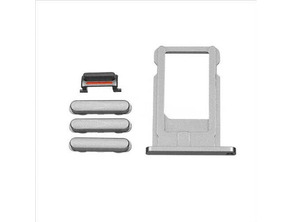 Añadir a la cesta Repuesto SIM Card y Botones Laterales iPhone 6S Plus Negro Repuesto SIM Card y Botones Laterales iPhone 6S Plus Negro