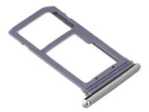 Repuesto bandeja Porta-SIM Samsung Galaxy S7 Gris