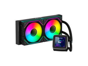Añadir a la cesta Sistema de Refrigeración Líquida ABYSM Oceanic LCD 240 Negro ARGB Dual Fan Sistema de Refrigeración Líquida ABYSM Oceanic LCD 240 Negro ARGB Dual Fan