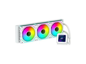 Sistema de Refrigeración Líquida ABYSM AB336012 Oceanic LCD 360 White ARGB