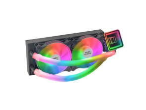 Sistema de Refrigeración Líquida Mars Gaming ML-ULTRA240 Black 2x12cm ARGB - Intel y AMD