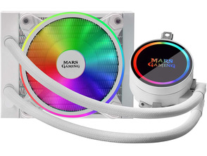 Añadir a la cesta Sistema de Refrigeración Líquida Mars Gaming ML120 Blanco Intel/AMD Sistema de Refrigeración Líquida Mars Gaming ML120 Blanco Intel/AMD