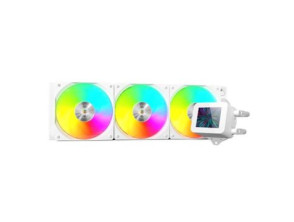 Añadir a la cesta Sistema de refrigeración líquida Mars Gaming MLVISON360W Blanco - Pantalla LCD - RGB Sistema de refrigeración líquida Mars Gaming MLVISON360W Blanco - Pantalla LCD - RGB
