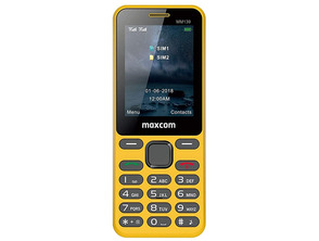 Smartphone Maxcom Classic MM139 Amarillo