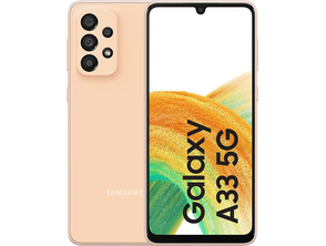 Smartphone Samsung Galaxy A33 6GB/128GB 5G Naranja Melocotón