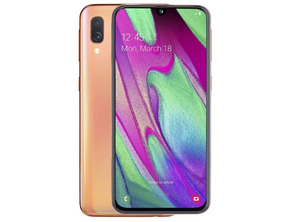 Añadir a la cesta Smartphone Samsung Galaxy A40 4GB/64GB 5.9'' Coral Smartphone Samsung Galaxy A40 4GB/64GB 5.9'' Coral