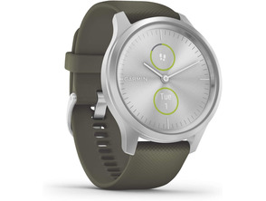 Smartwatch Garmin Vívomove Style GPS Plata y Verde