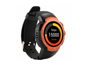 Smartwatch Leotec Black Diamond Naranja