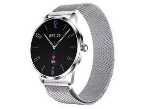 TN99 Smartwatch Plata con Correa Milanesa y Llamadas BT