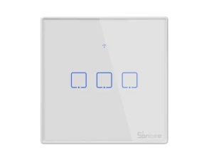 Sonoff T2EU3C-RF Interruptor Táctil Inteligente Programable 433MHz 3 Botones