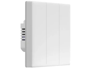 Sonoff TX T5 Interruptor Inteligente de Pared Wi-Fi 3 Botones Táctil Blanco