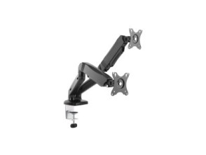 SOPORTE MESA PARA 2 PANTALLAS 13"-32" EQUIP 650121 BRAZO INCLINABLE GAS VESA 9