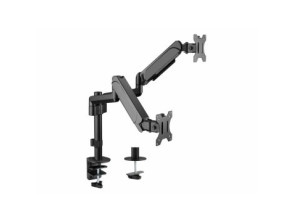 SOPORTE DE MESA 650133 PARA 2 PANTALLAS 17" - 32" CON MUELLE DE GAS EQUIP
