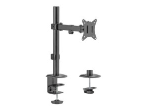 SOPORTE DE MESA EQUIP 650156 - Soporte para Pantalla 17"-32" con Brazo Inclinable y Giratorio 360°