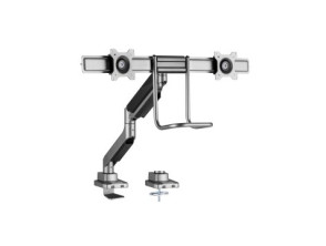 SOPORTE DE MESA PARA 2 PANTALLAS DE 17"-32" Max. 9Kg POR PANTALLA Max.VESA 100x100 EQUIP 650161
