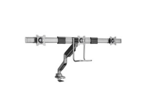 Soporte de Mesa Equip 650162 para 3 Pantallas de 17"-32" | Max. 6Kg por Pantalla | Max.VESA 100x100