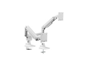 SOPORTE DE MESA EQUIP 650183 BLANCO para 2 PANTALLAS de 17"-35" | Max. 20Kg POR PANTALLA | VESA 100x1