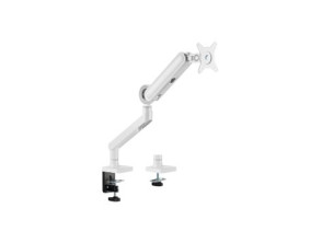 SOPORTE DE MESA EQUIP 650185 BLANCO DE ALUMINIO PARA 1 PANTALLA DE 17"-35" Max. 10.5Kg POR PANTALLA