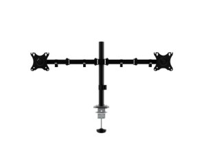 SOPORTE DE MESA UNYKA UK710102 2 CABEZALES AJUSTABLE Y GIRATORIO para pantallas 10-32 pulgadas, 10 kg, VESA 100x100