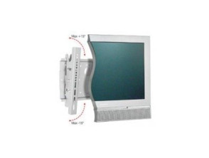 SOPORTE DE PARED FIJO OMB MONOPLASMA-S PARA TV ORIENTABLE VERTI +-15§ VESA 50/ 75/ 100/ 200 + BRAZO