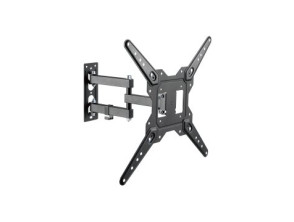 SOPORTE DE PARED ORIENTABLE EQUIP PARA PANTALLA 23"-55" | DOBLE BRAZO INCLINABLE/GIRATORIO | Máx. 30KG
