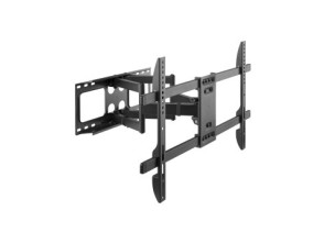 SOPORTE DE PARED DOBLE BRAZO EQUIP 37" - 80" ORIENTABLE, INCLINABLE Y GIRATORIO