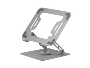 SOPORTE PORTÁTIL MARS GAMING MARSN 17" GIRATORIO PLEGABLE ACERO NEGRO