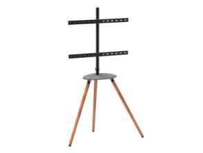 SOPORTE DE SUELO PARA PANTALLA 30" A 65" - APPROX - COLOR MADERA - MAX. VESA 600x400 - HASTA 4 PANTALLAS