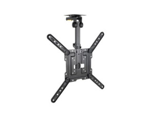SOPORTE DE TECHO PARA PANTALLA TOOQ LPCE1123TSLI-B 23"-55" 20KG NEGRO VESA 75X75 A 400X400