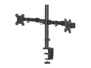 Soporte Monitor PC Hama 2 Brazos Ajustables (13" - 32")