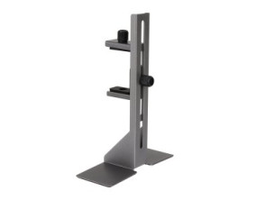 SOPORTE UNIVERSAL VGA ABYSM AB451001 REGULABLE NEGRO METÁLICO CON BASE ADHESIVA