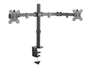 Añadir a la cesta Soporte para 2 Monitores - Mesa Negra 13''-32'' - Tooq Soporte para 2 Monitores - Mesa Negra 13''-32'' - Tooq
