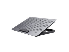 SOPORTE DE PORTÁTIL TRUST CON VENTILADOR - Altura Ajustable 18cm - 16"