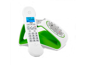 Añadir a la cesta Teléfono Inalámbrico Retro Glamour SPC 7704V Blanco/Verde Teléfono Inalámbrico Retro Glamour SPC 7704V Blanco/Verde
