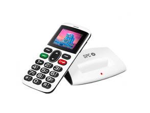 SPC Symphony Teléfono Movil BT FM + Dock Blanco