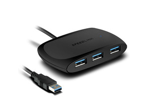 SpeedLink Snappy Hub USB 3.0 pasivo de 4 puertos
