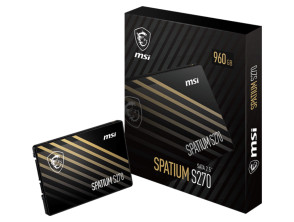 Disco Duro SSD MSI SPATIUM S270 960GB 2.5" SATA III