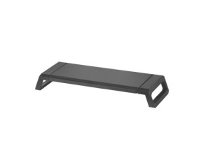 STAND DE SOBREMESA MARS GAMING MGS-PRO BLACK 3 POSICIONES CON CAJON Y SOPORTE PARA PANTALLAS 1