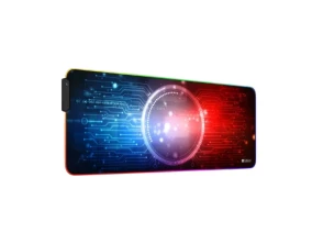Alfombrilla Subblim Chip LED RGB 9 Colores Negro