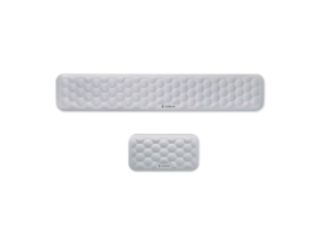 Kit Alfombrilla Teclado + Ratón Ergo AirPadding Plata Subblim
