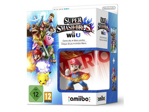 Super Smash Bros Wii U + Amiibo Mario