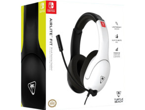 TURTLE BEACH  AIRLITE FIT WIRED GAMING HEADSET BLACK & WHITE (NEGRO/BLANCO)